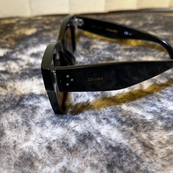 Celine Cat-Eye Black & Brown Sunglasses! - Picture 10 of 14
